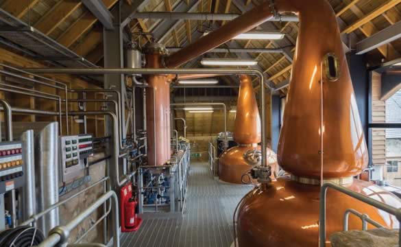 Private Estate Distillery mash system